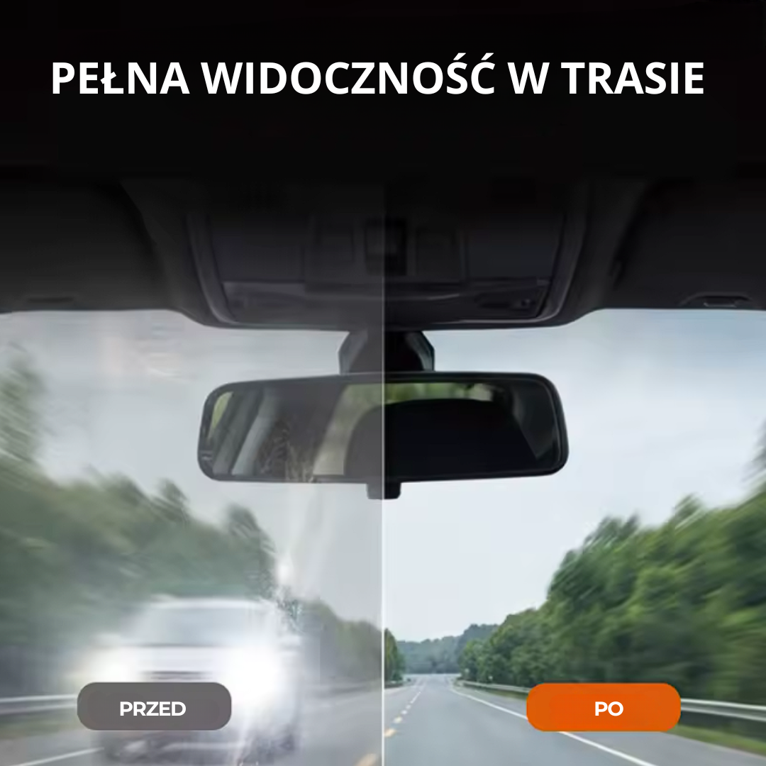 Niewidzialna Wycieraczka – Aplikator Hydrofobowy do Szyb